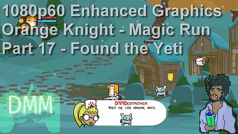 Found the Yeti | Castle Crashers Remastered: Orange Knight Magic Run - Part 17 1.4.2023