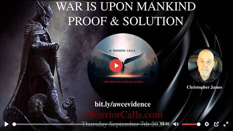 WAR IS UPON MANKIND - Christopher James (A Warrior Calls)