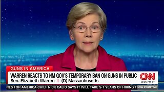 Dem Sen. Elizabeth Warren Lauds Washington, D.C. For Saying "We Want To Basically Ban Carrying Guns"