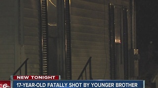 17-year-old fatally shot by younger brother