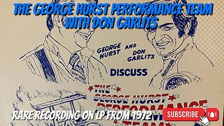 George Hurst and Don Garlits Discuss the George Hurst Performance Team 1972! #racing