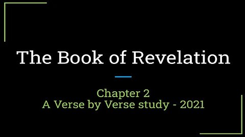 Revelation Chapter 2