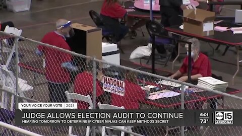 Judge allows Maricopa County election audit to continue