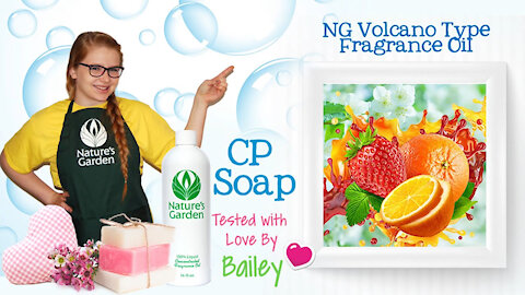 Soap Testing NG Volcano Type Fragrance Oil- Natures Garden