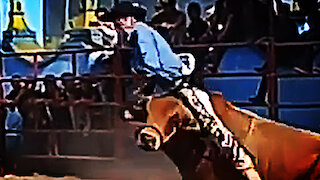 Bull Riding Fail - Crazy Bull Ruins Man's Day