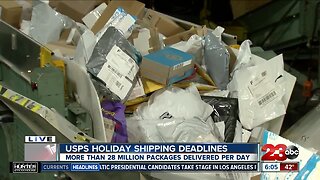 More than 28 million packages delivered per day this week