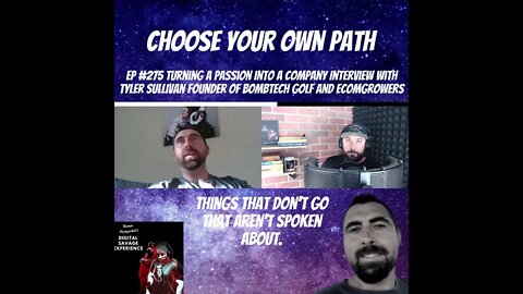 Choose Your Own Path - Clip From Ep 275 Turning a Passion Into A Company With Tyler Sullivan
