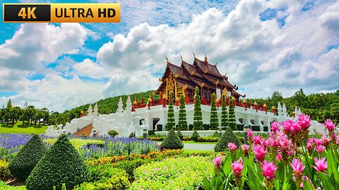 Royal Park Rajapruek 👑 | Chiang Mai Thailand | [4K 60 FPS HDR]