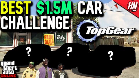 GTA 5 Online Best $1,500,000 Car Challenge! ft. @gtanpc @twingo2313