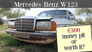 Mercedes Benz W123 - Bought blindly €300, full of rust, is it worth it? E-class
