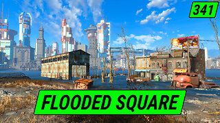 Boston Airport's Flooded Square | Fallout 4 Unmarked | Ep. 341