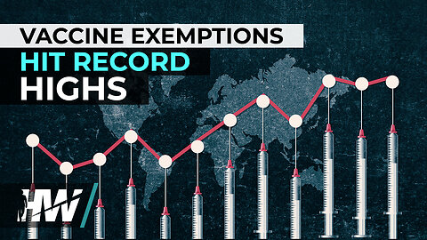 VACCINE EXEMPTIONS HIT RECORD HIGHS