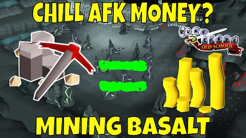 MINING Basalt For 1 Hour | OSRS Money Making