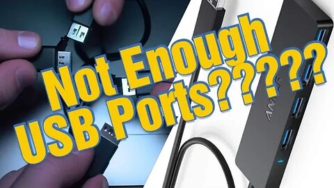 Does your laptop need extra usb ports? This Item Fixes That