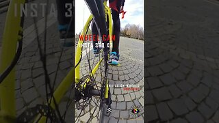 WHEEL CAM with INSTA 360 X3 at Carol Park , Bucharest | #shorts | 🇷🇴