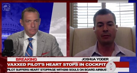 STEW PETERS SHOW 4/18/22 - VAXXED PILOT GOES INTO CARDIAC ARREST IN COCKPIT