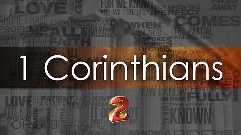 1 Corinthians - Chapter 2