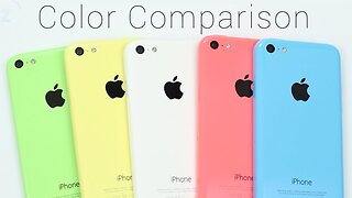 iPhone 5c Color Comparison [Green, Yellow, White, Pink, or Blue?]