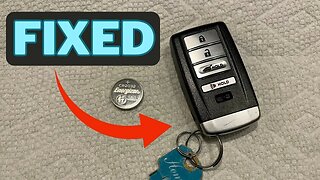 Car Key Fob Not Working After Battery Changed Fix (Works on Many Keys)