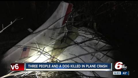 Small plane crash kills 3 people and a dog in Franklin County
