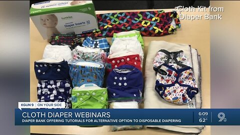 Diaper Bank launching cloth diaper webinar