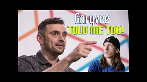 Yes Garyvee... Time to Document the Future Billion Dollar Machine