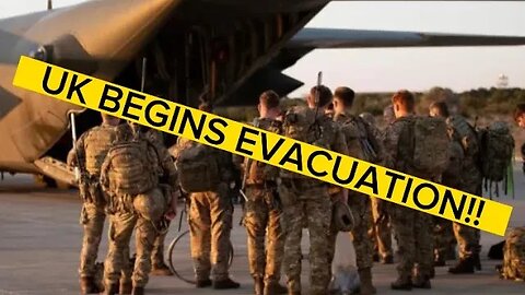 UK Royal Marine Commandos sent to hold Airfield to begin evacuations!