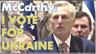 BREAKING: SPEAKER McCARTHY TO RUSSIAN REPORTER: "I VOTE FOR UKRAINE"