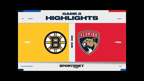 NHL Game 2 Highlights _ Bruins vs. Panthers - May 8, 2024