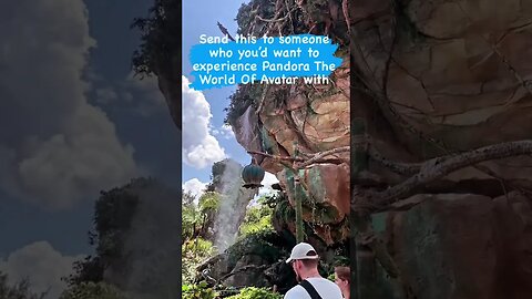 Com quem você gostaria de visitar a area da Pandora, do Avatar, na Disney ? #avatar #disney #parque