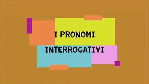 "Italian Grammar Made Easy: How to Master Interrogative Pronouns in No Time!"