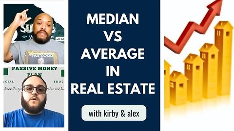 Median is NOT Average Home Sale Price! - Eps.294- The Passive Money Plan #housingmarket #median