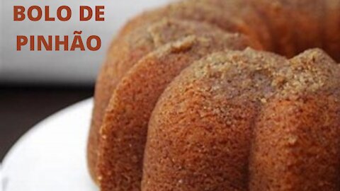 BOLO DE PINHÃO (LIQUIDIFICADOR)