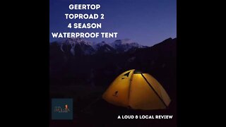 GeerTop 2-Person All-Season Tent. Full Review in the Description