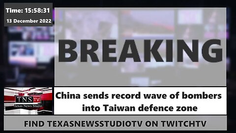 China sends record wave of bombers into Taiwan defence zone