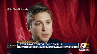 Ohio State officer who stopped attacker: 'I knew people were being hurt and I didn't like that'