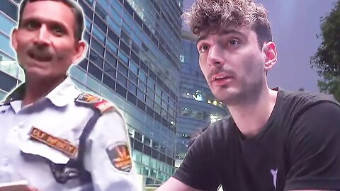 ICE POSEIDON PRESSED BY CORRUPT INDIAN SECURITY GUARD AFTER UNINTENTIONALLY FILMING SCAM CALL CENTRE