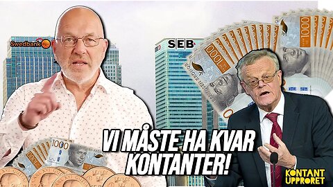 Svårt att betala med Kontanter Riks pratar med Kontantupproret 🤔💶