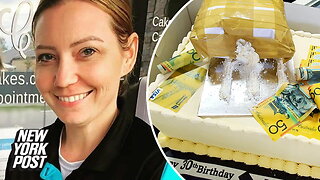 Baker infuriates mom with 'cocaine dealer' cake made for her son