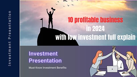 10 profitable business in 2024 with low investment full explain