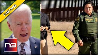 Biden HUMILIATED At The Border When Everyone Spots Who Just Showed Up