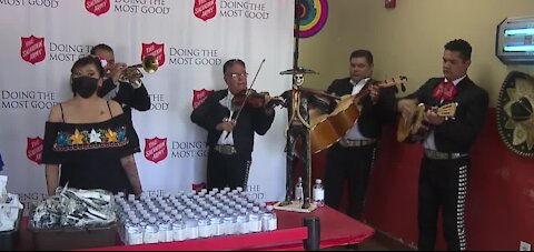 Mexican Independence Day celebration at Salvation Army includes community meal, music