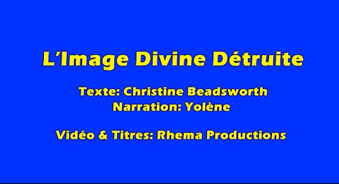 L'Image Divine Détruite - Christine Beadsworth