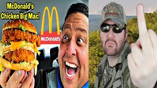 McDonald's Chicken Big Mac - A Food Hack! (JoeysWorldTour) REACTION!!! (BBT)