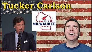 RNC 2024 Reactions - Tucker Carlson #tucker #trump #rnc #election