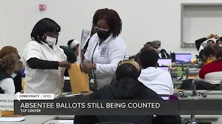 Absentee ballots still being counted in Michigan