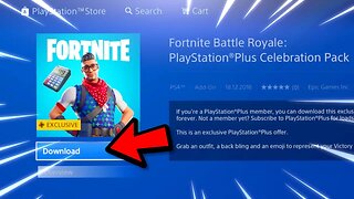 How To Get NEW PLAYSTATION PLUS PACK 4 For FREE in Fortnite! "NEW FREE PSN PLUS PACK 4!" PS4 PACK 4!