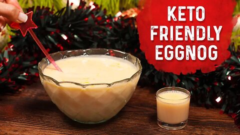 Keto Friendly Eggnog Recipe - Dr. Berg's Keto Egg Recipes