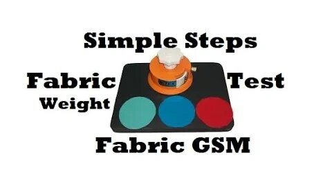 Quick Fabric GSM Testing Process !!!