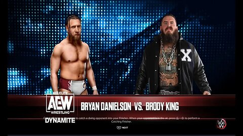 AEW Continental Classic Tournament Blue League Bryan Danielson vs Brody King